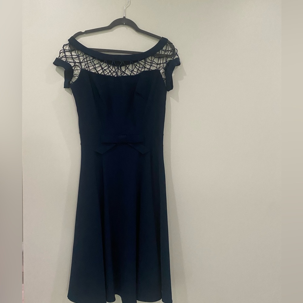 Tatyana XL navy blue dress worn once